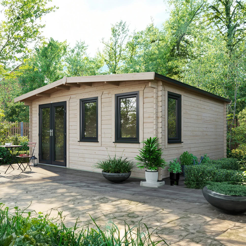 Power Chalet Log Cabin - 44mm