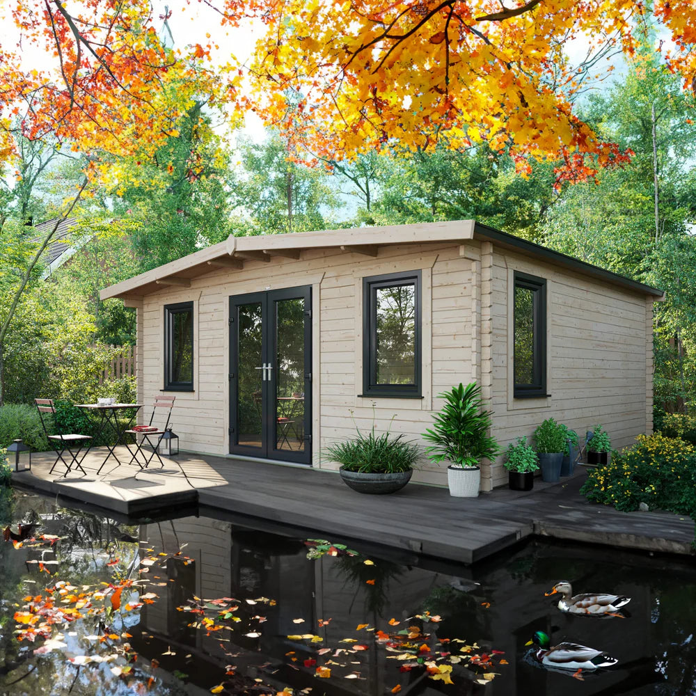 Power Chalet Log Cabin - 44mm