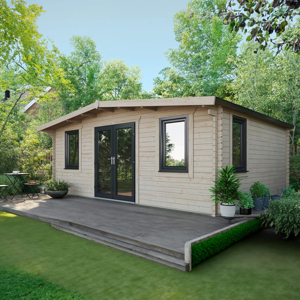 Power Chalet Log Cabin - 44mm