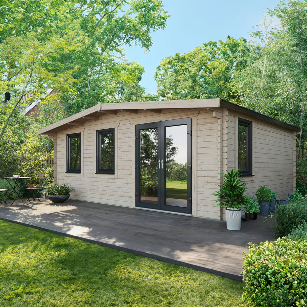 Power Chalet Log Cabin - 44mm
