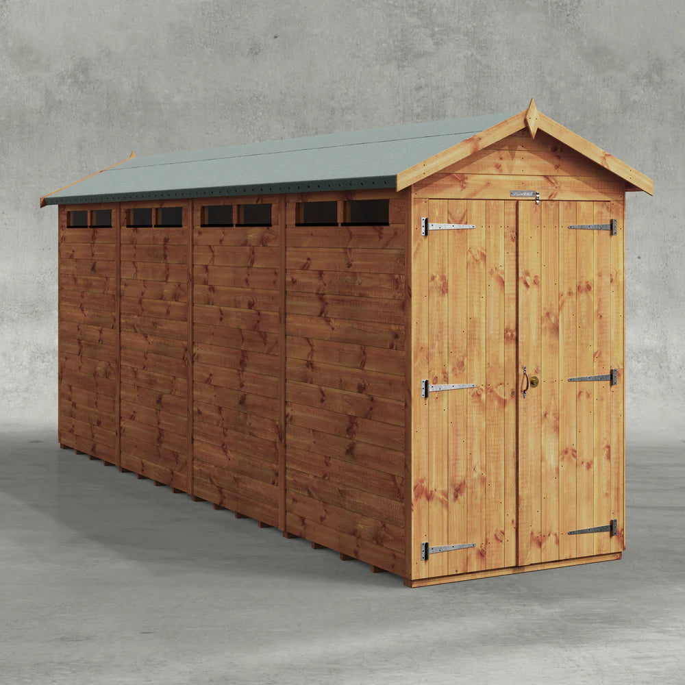 Power Security Apex Shed