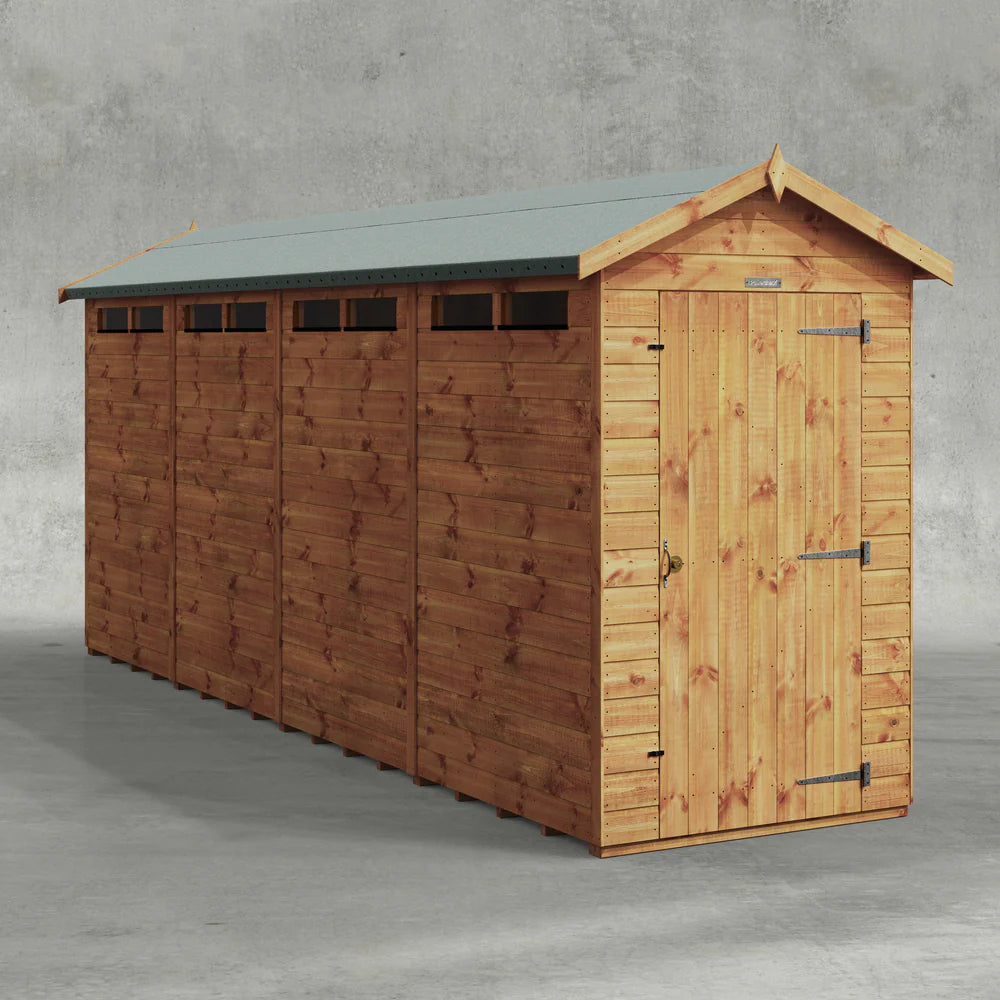 Power Security Apex Shed