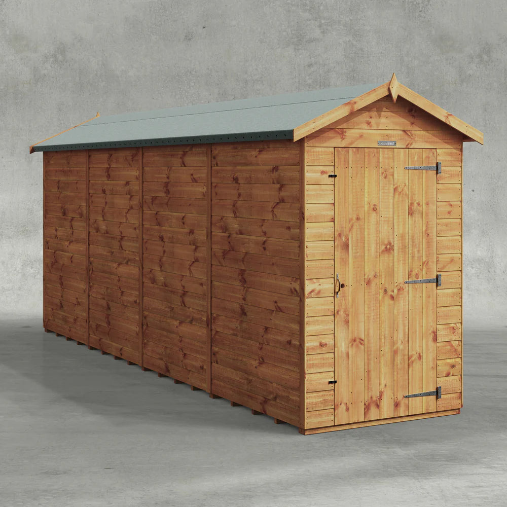 Power Shiplap Apex Shed