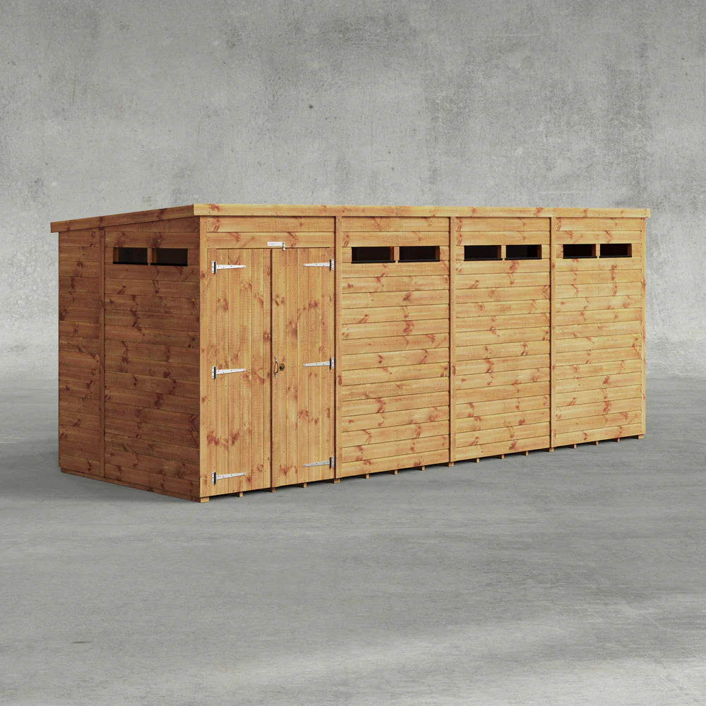 Power Security Pent Shed