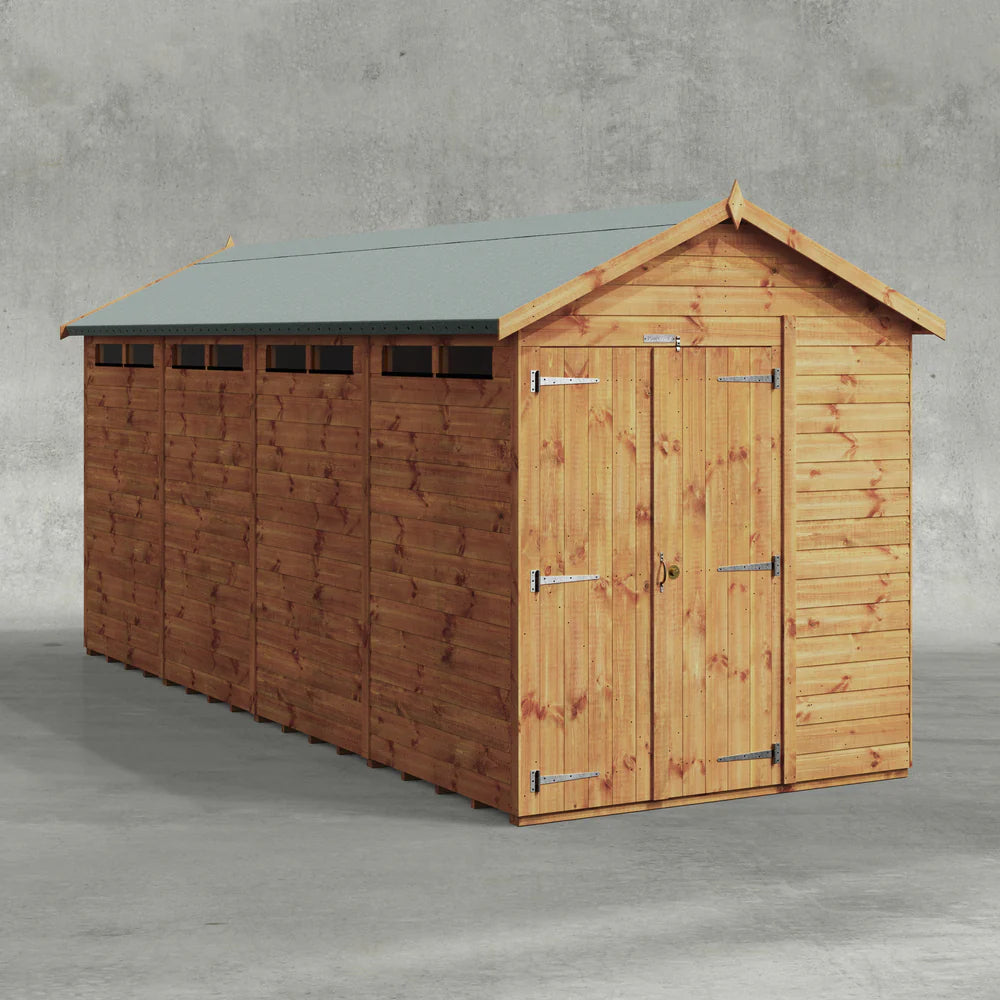 Power Security Apex Shed