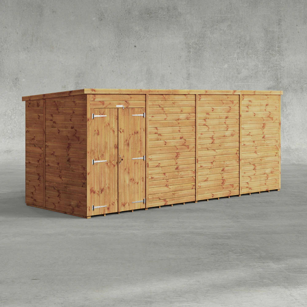 Power Shiplap Pent Sheds