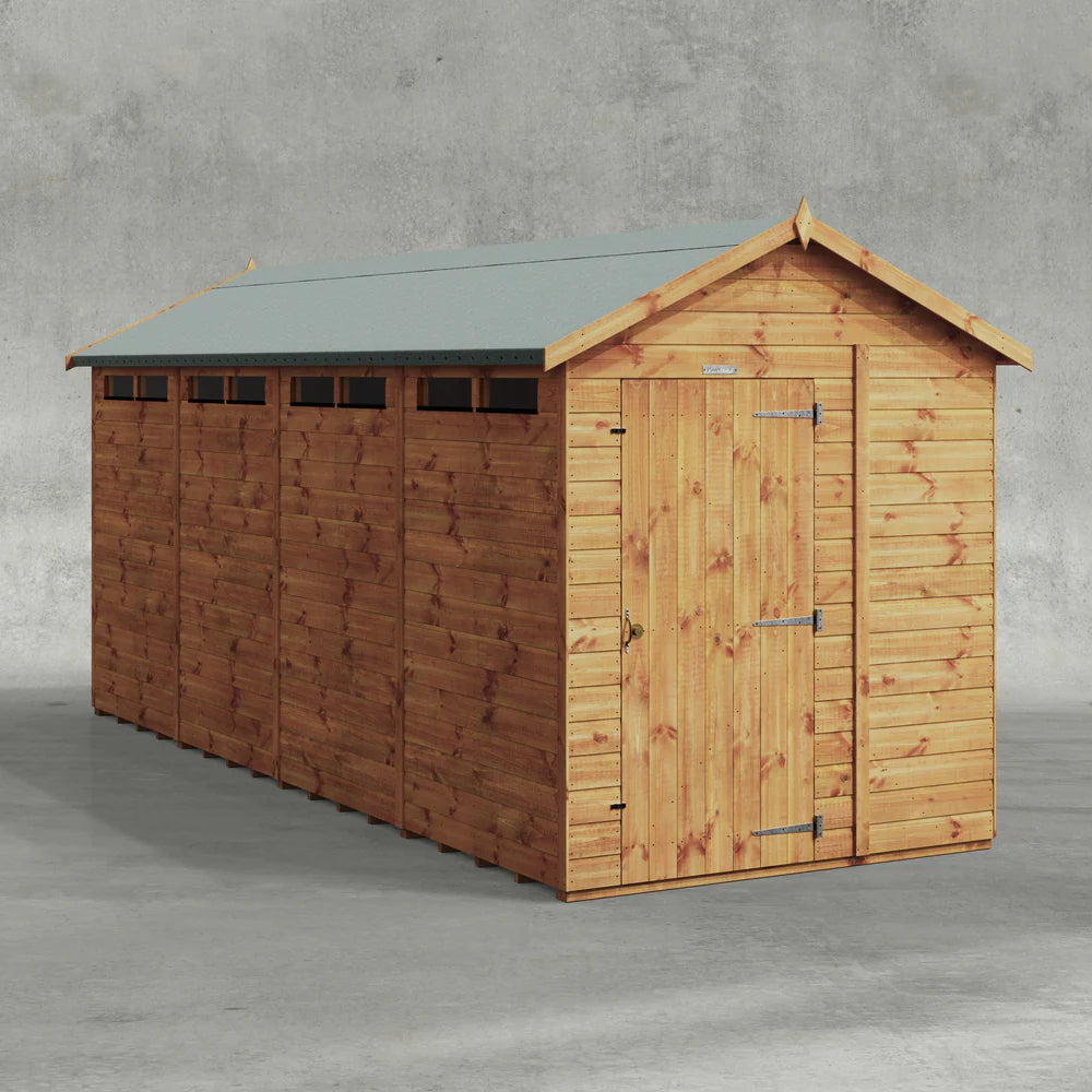Power Security Apex Shed