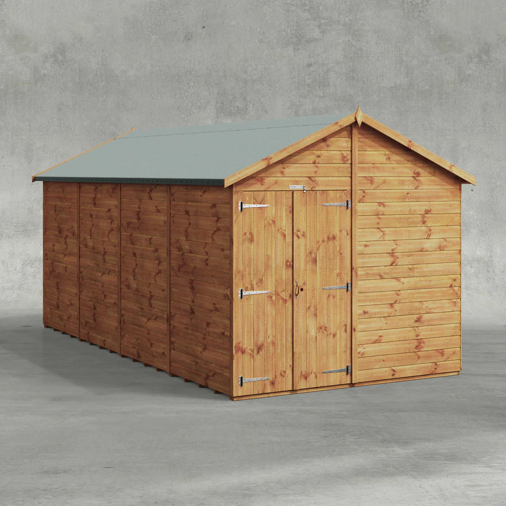 Power Shiplap Apex Shed
