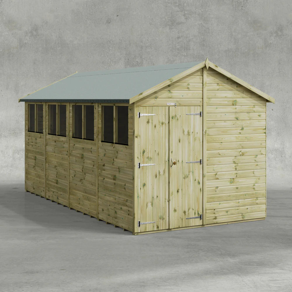 Power Premium Apex Sheds