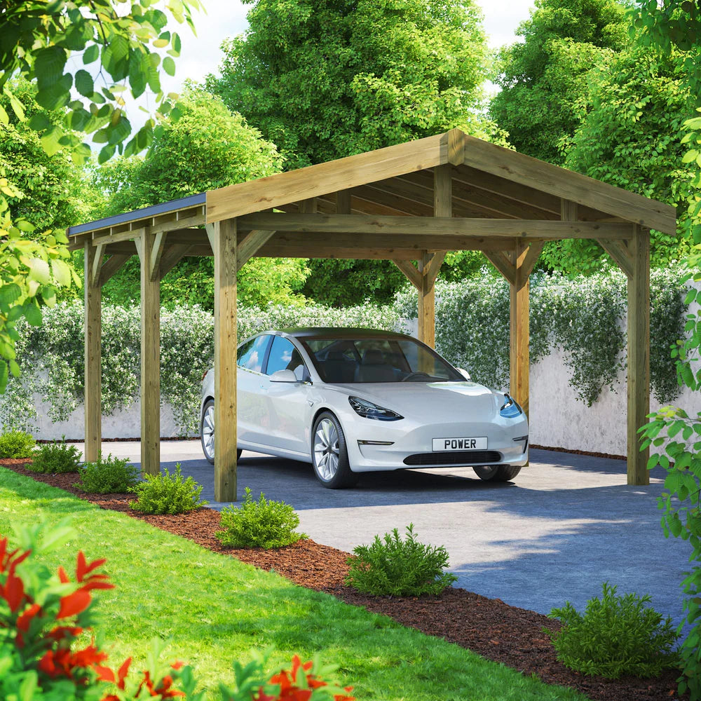 Apex Garden Gazebo – Timber Apex Roof Gazebo