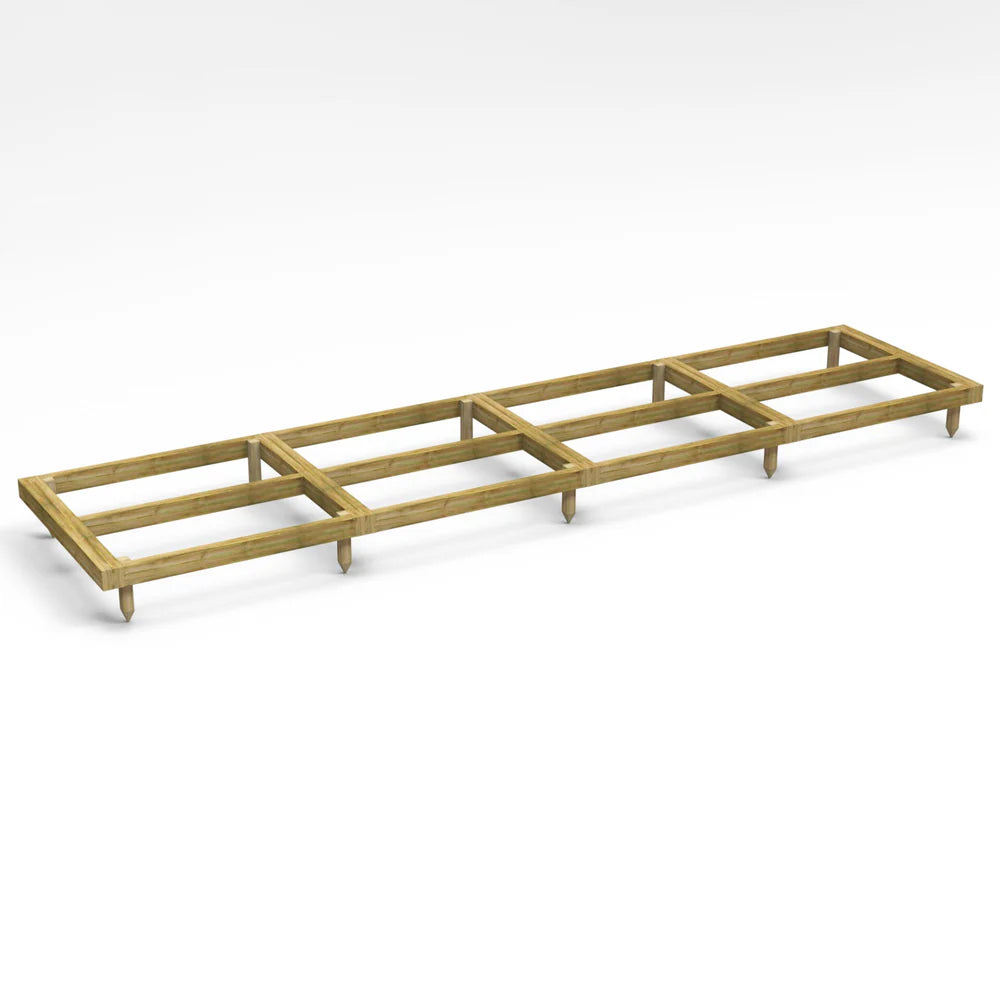Shiplap Apex Shed Base Kit – Pressure Treated Timber