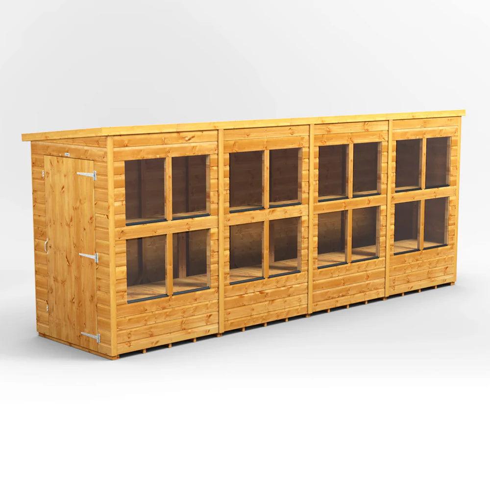 Power Pent Potting Shed