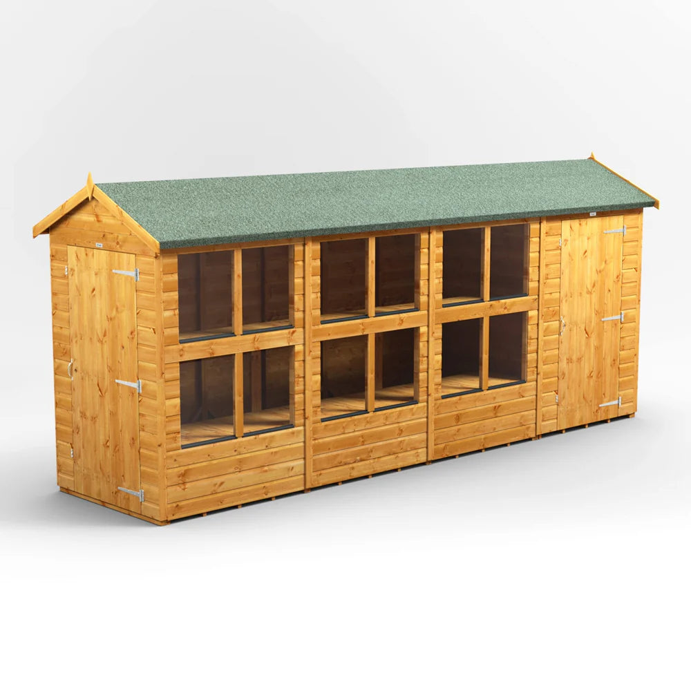 Power Apex Potting Shed Combi (includes Side Store)