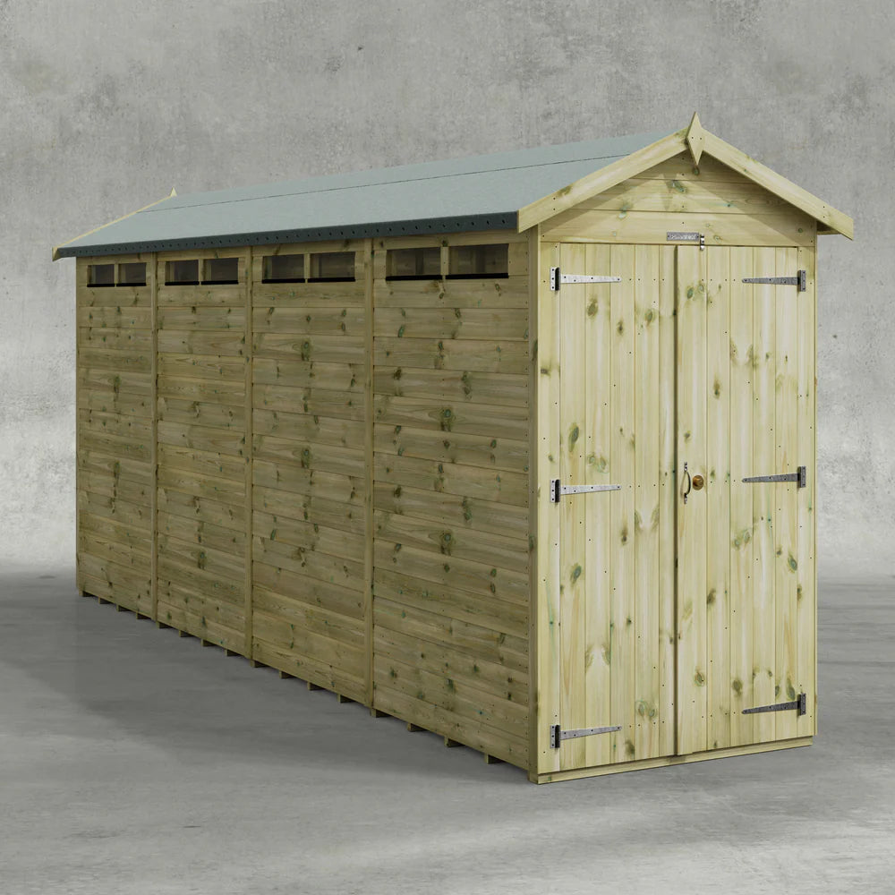 Premium Security Apex Shed for Sale in  Ireland
