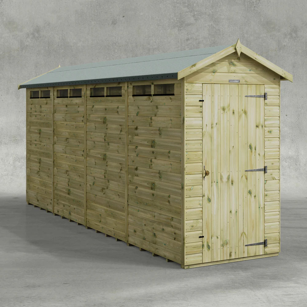 Premium Security Apex Shed for Sale in  Ireland