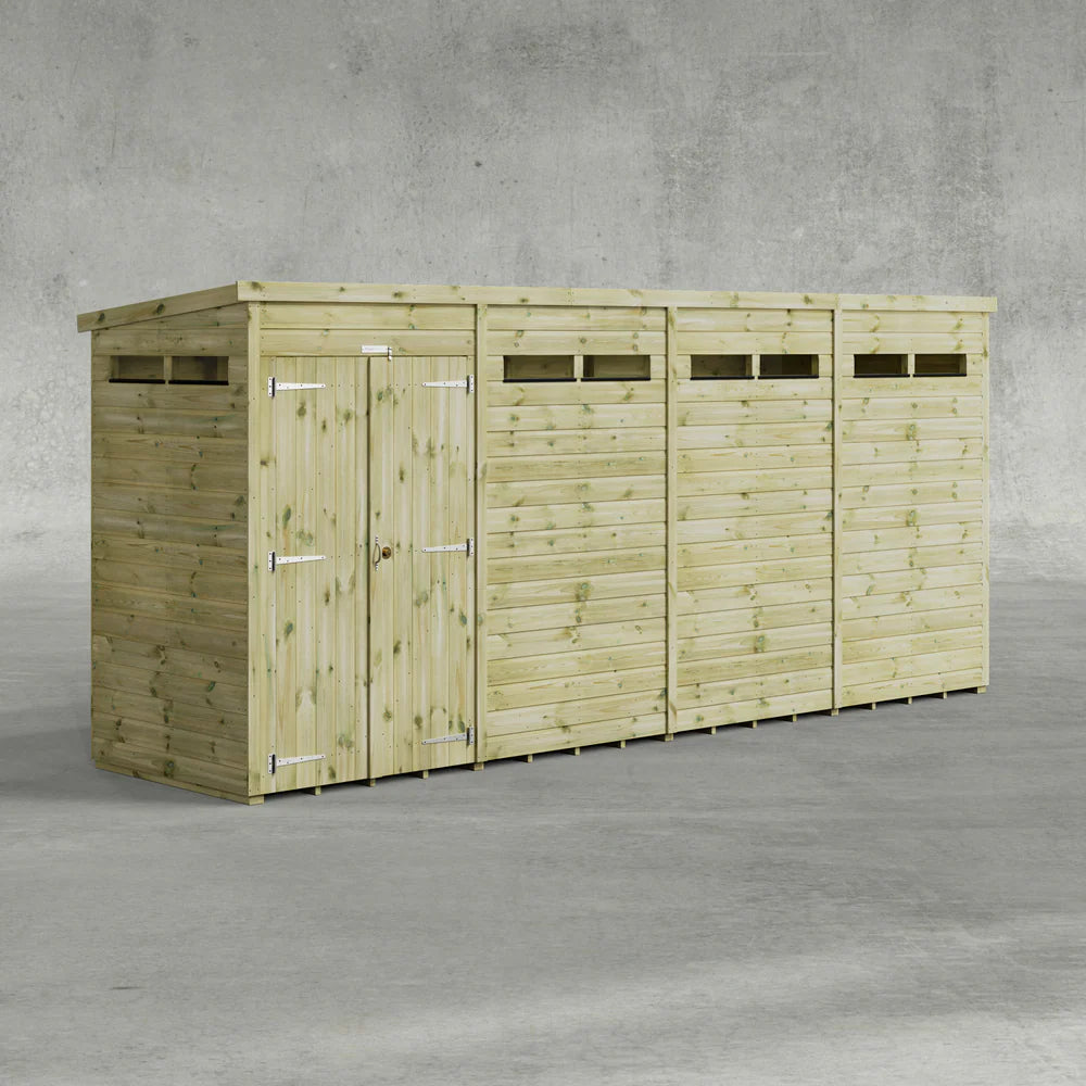 Premium Security Pent Shed for Sale in  Ireland