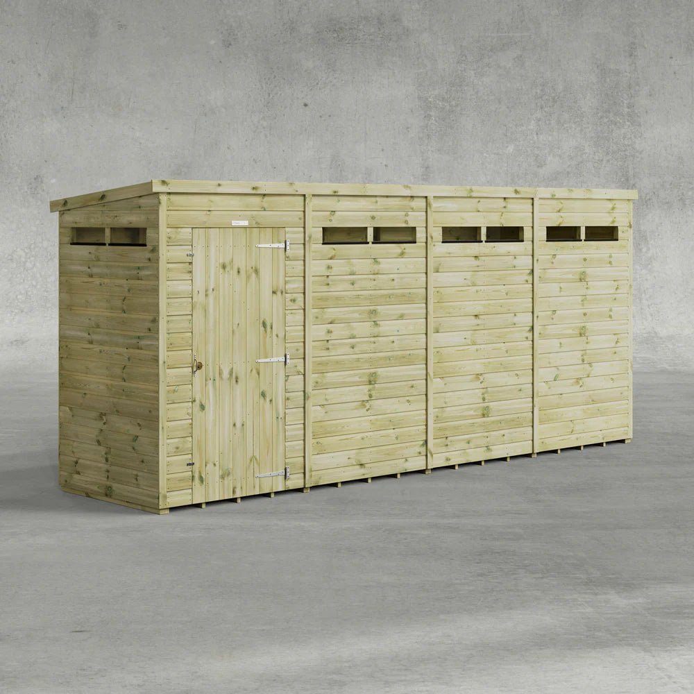 Premium Security Pent Shed for Sale in  Ireland