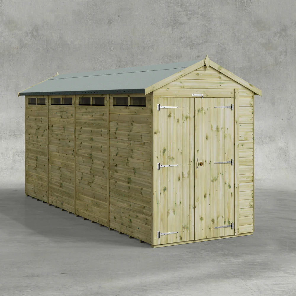 Premium Security Apex Shed for Sale in  Ireland
