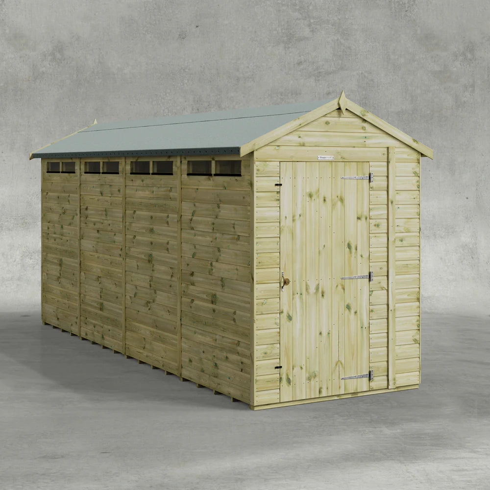 Premium Security Apex Shed for Sale in  Ireland