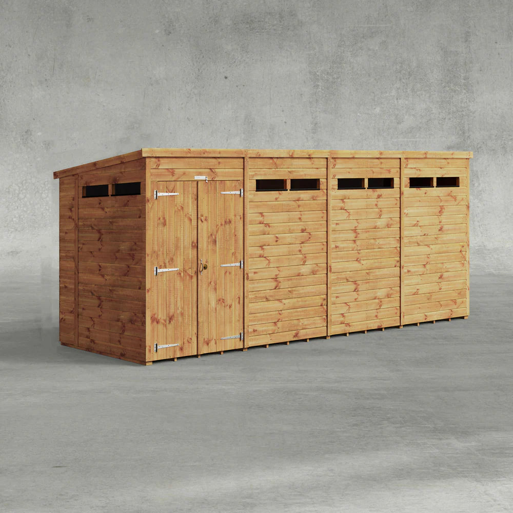 Power Security Pent Shed