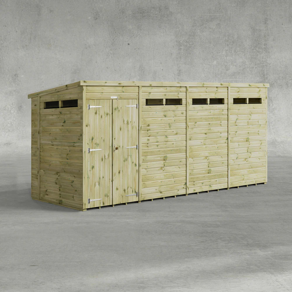Premium Security Pent Shed for Sale in  Ireland