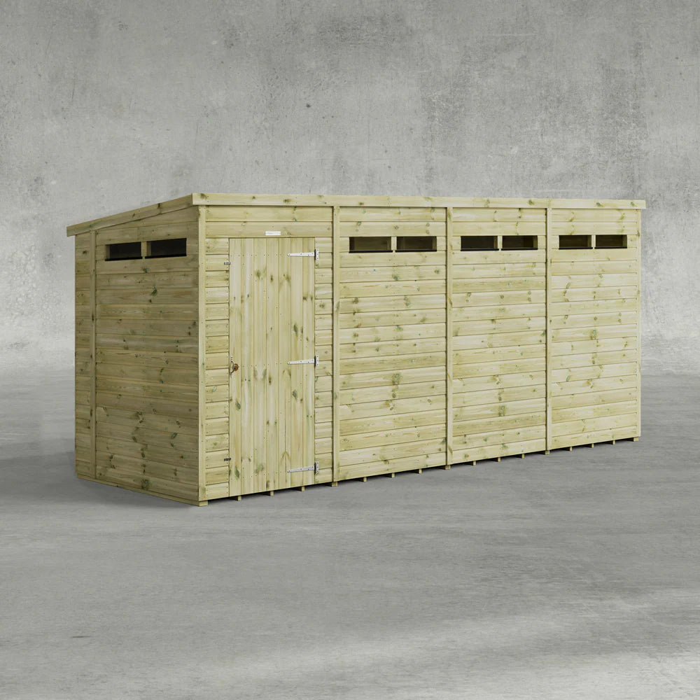 Premium Security Pent Shed for Sale in  Ireland
