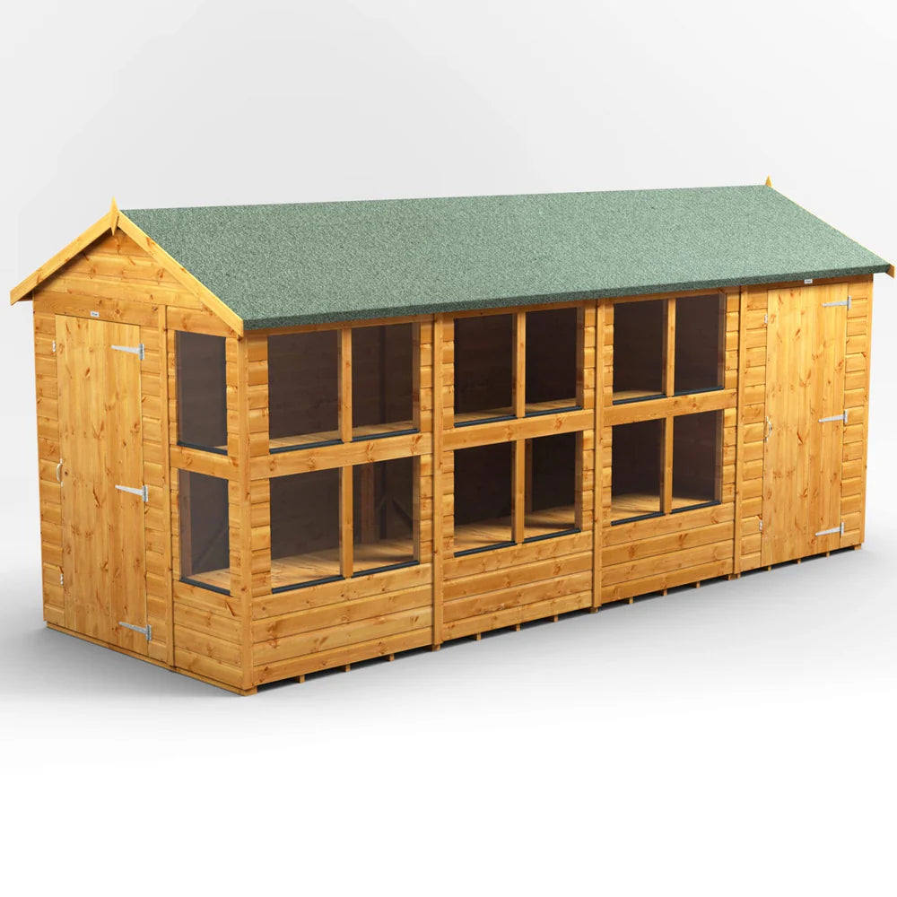 Power Apex Potting Shed Combi (includes Side Store)