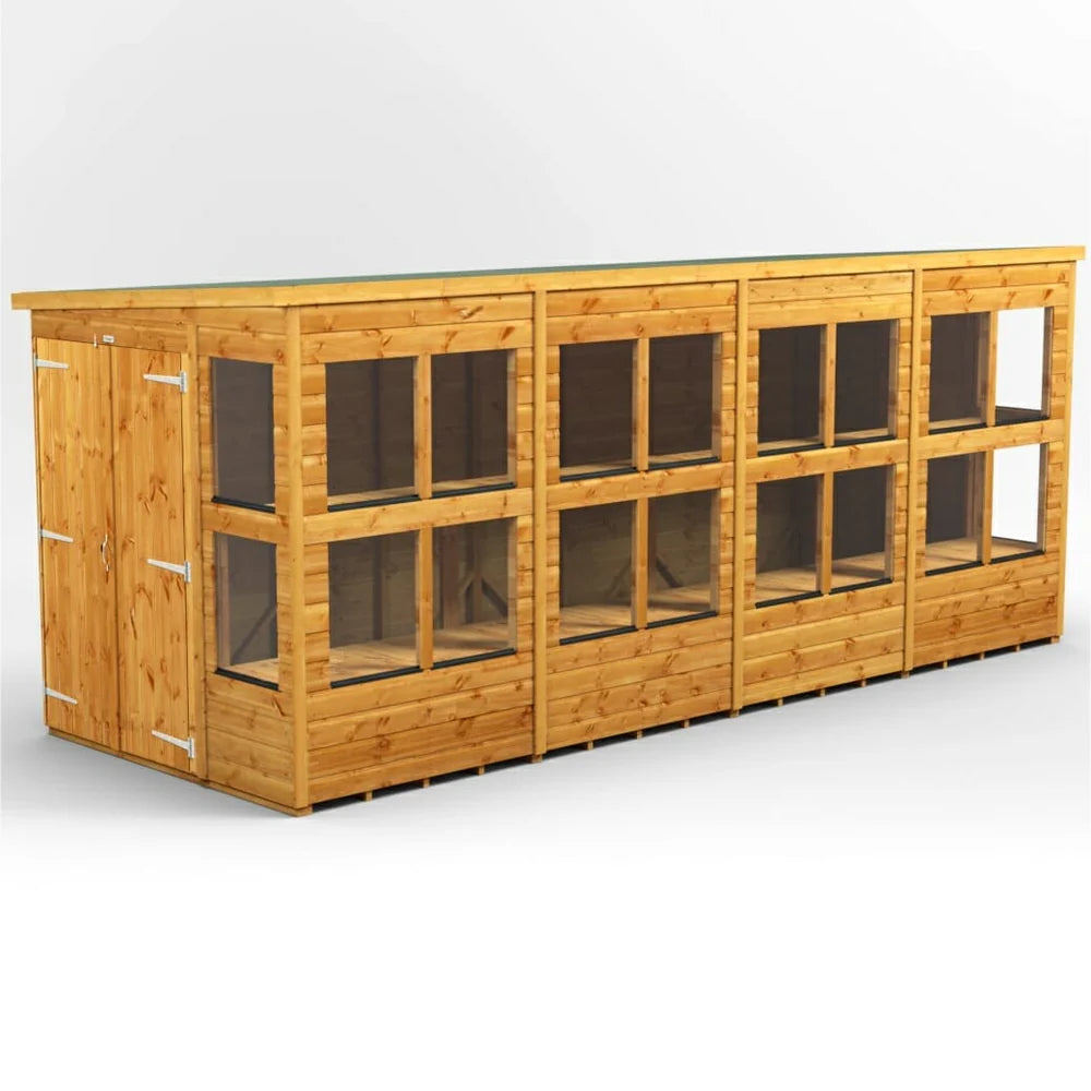 Power Pent Potting Shed