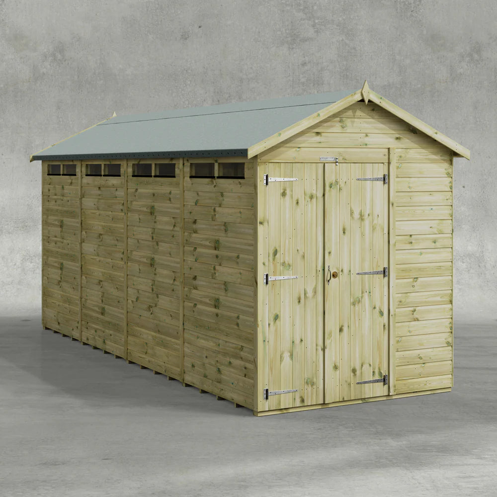 Premium Security Apex Shed for Sale in  Ireland
