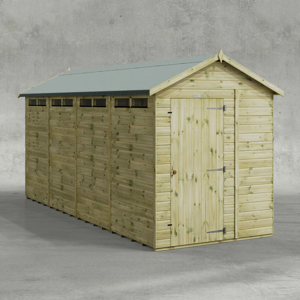 Premium Security Apex Shed for Sale in  Ireland