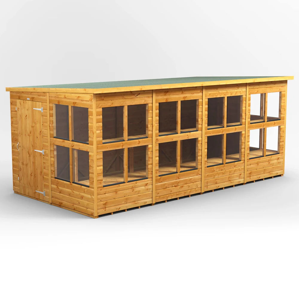 Power Pent Potting Shed
