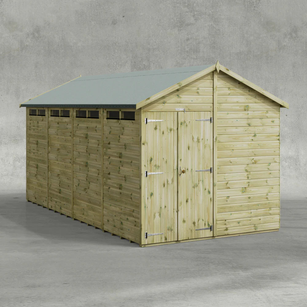 Premium Security Apex Shed for Sale in  Ireland