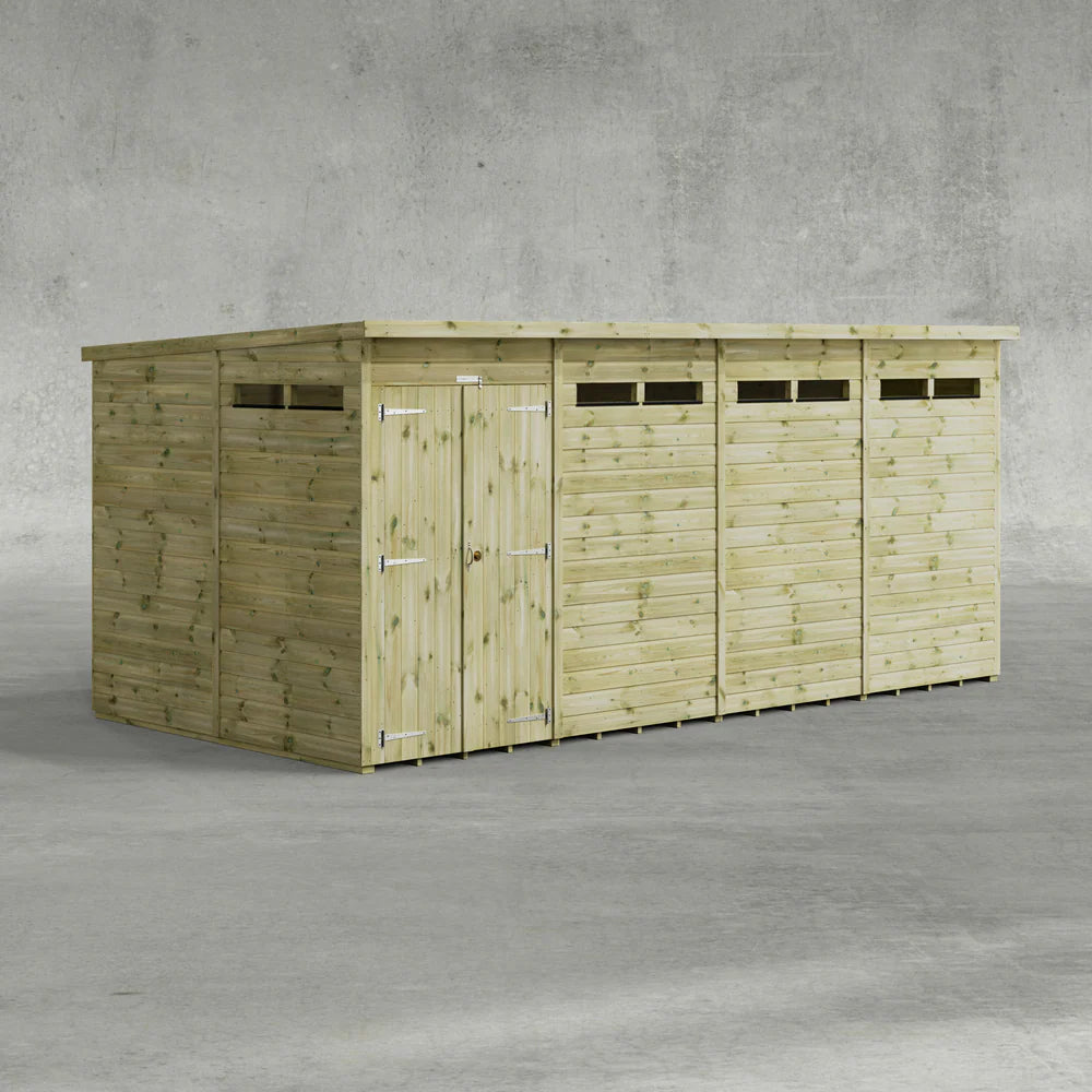 Premium Security Pent Shed for Sale in  Ireland