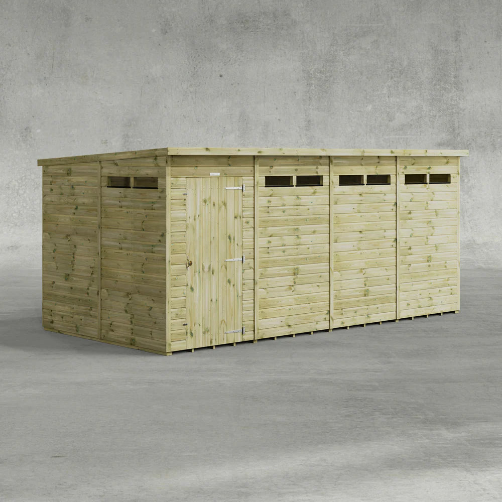 Premium Security Pent Shed for Sale in  Ireland