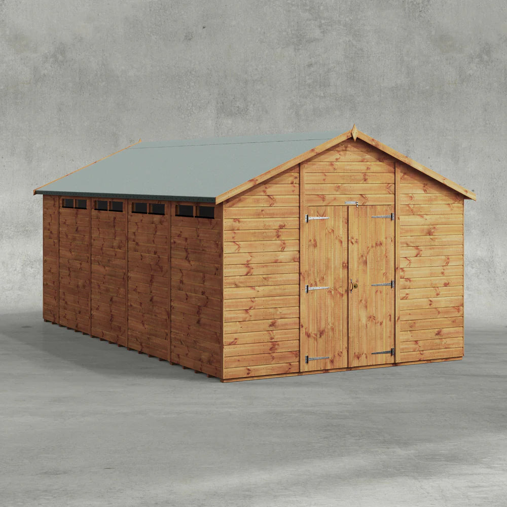 Power Security Apex Shed