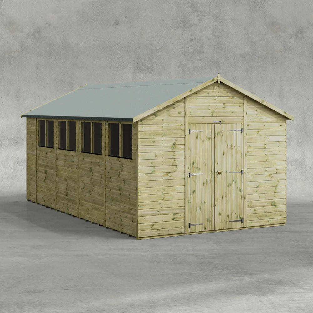 Power Premium Apex Sheds