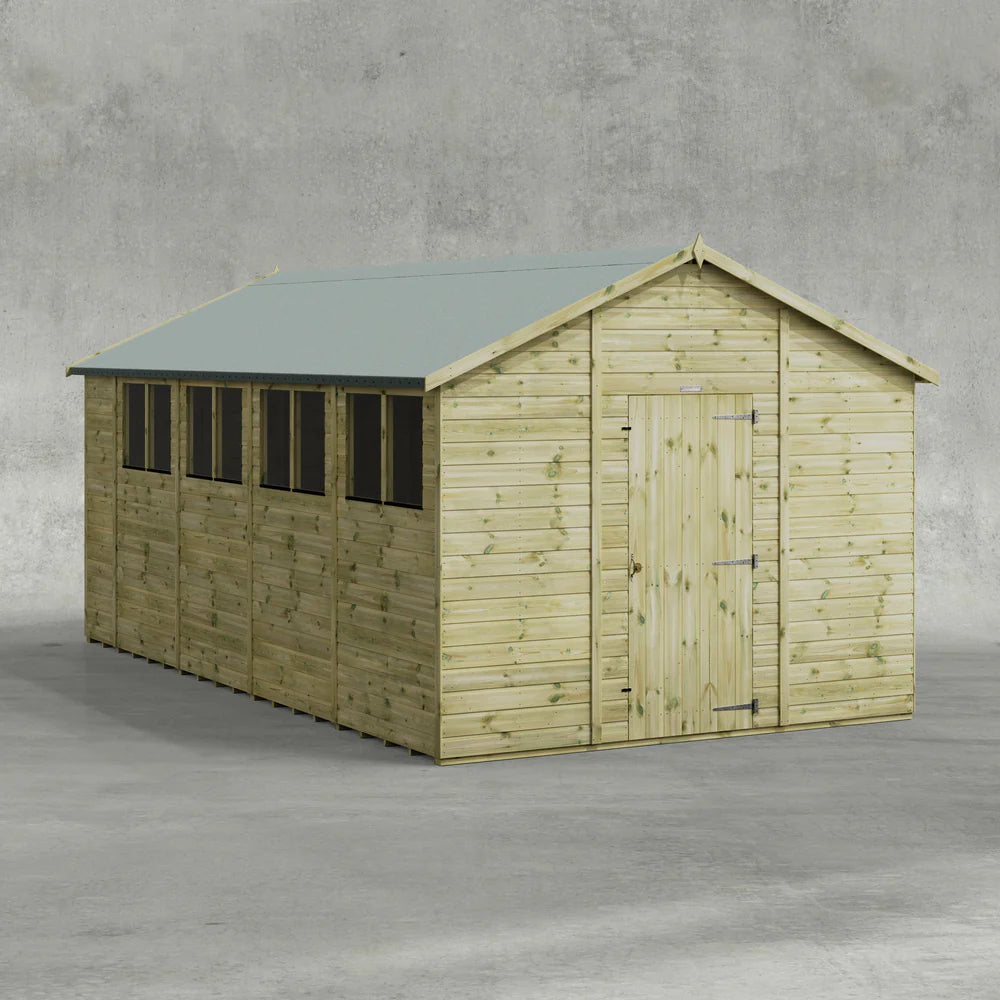 Power Premium Apex Sheds