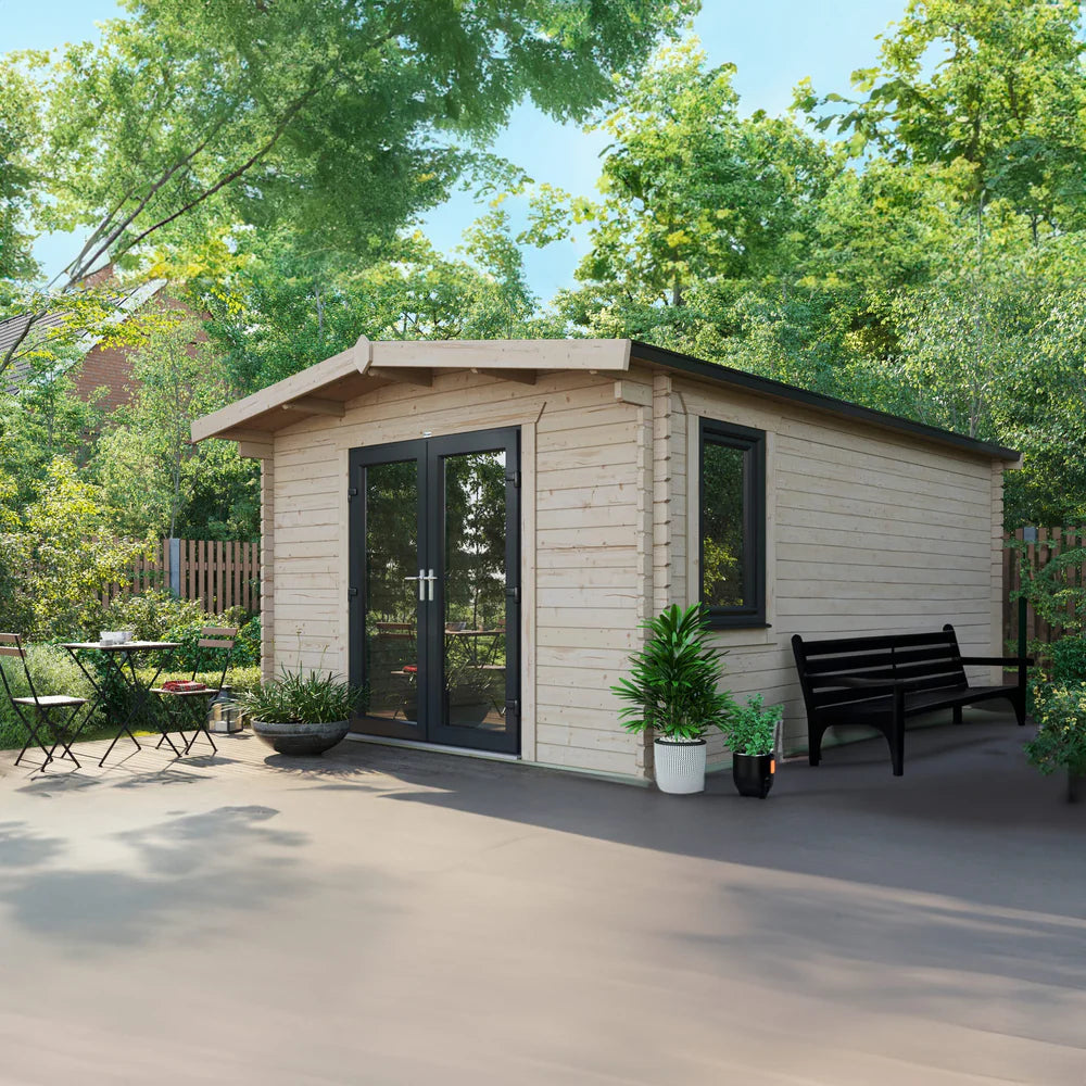 Power Chalet Log Cabin - 44mm