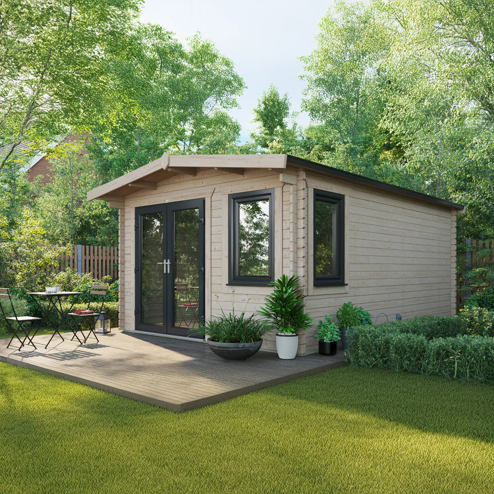 Power Chalet Log Cabin - 44mm