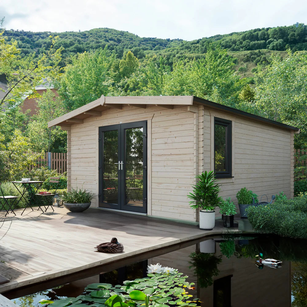 Power Chalet Log Cabin - 44mm