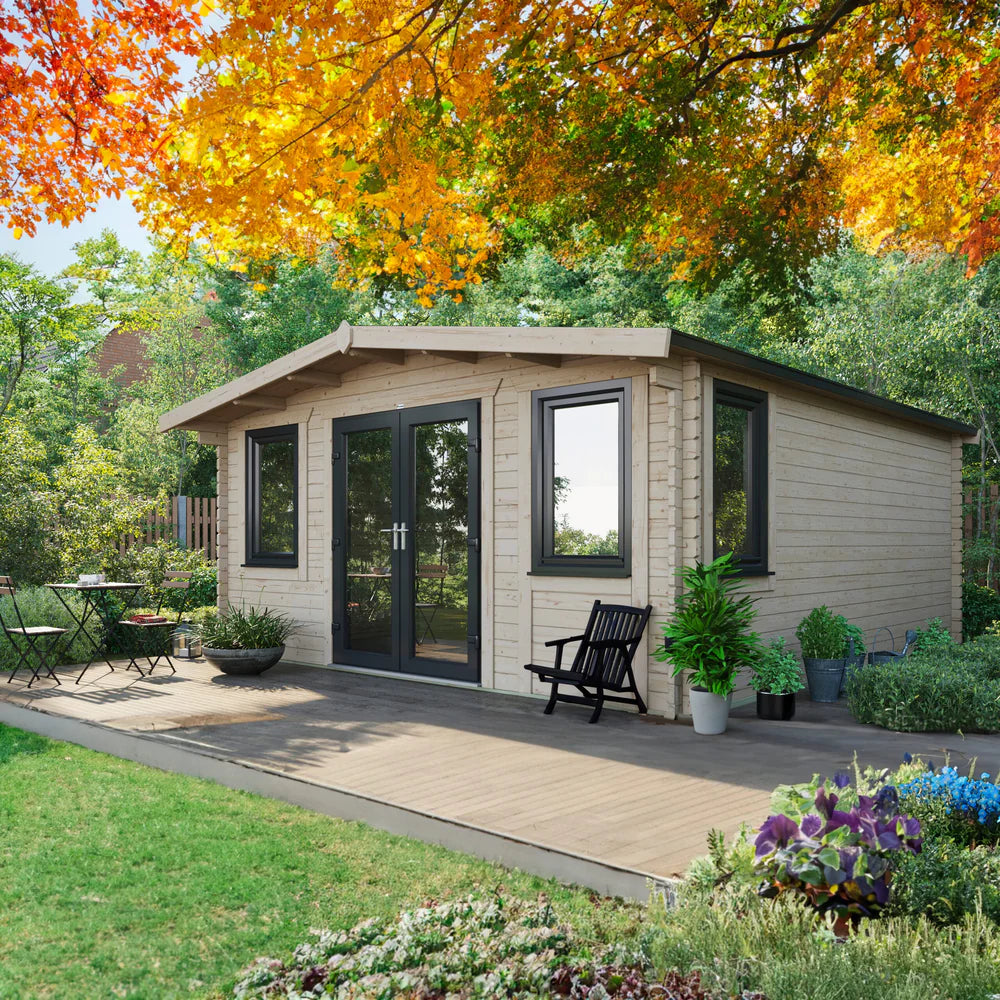 Power Chalet Log Cabin - 44mm