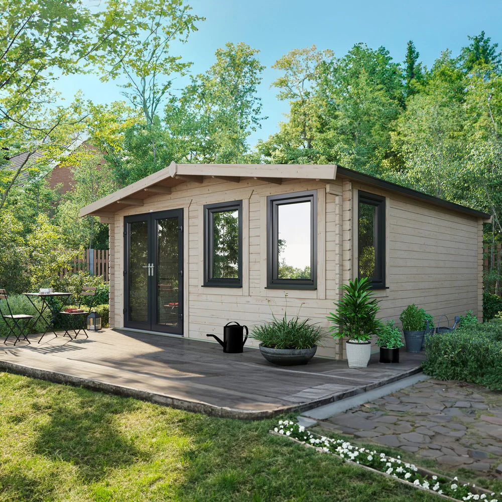 Power Chalet Log Cabin - 44mm