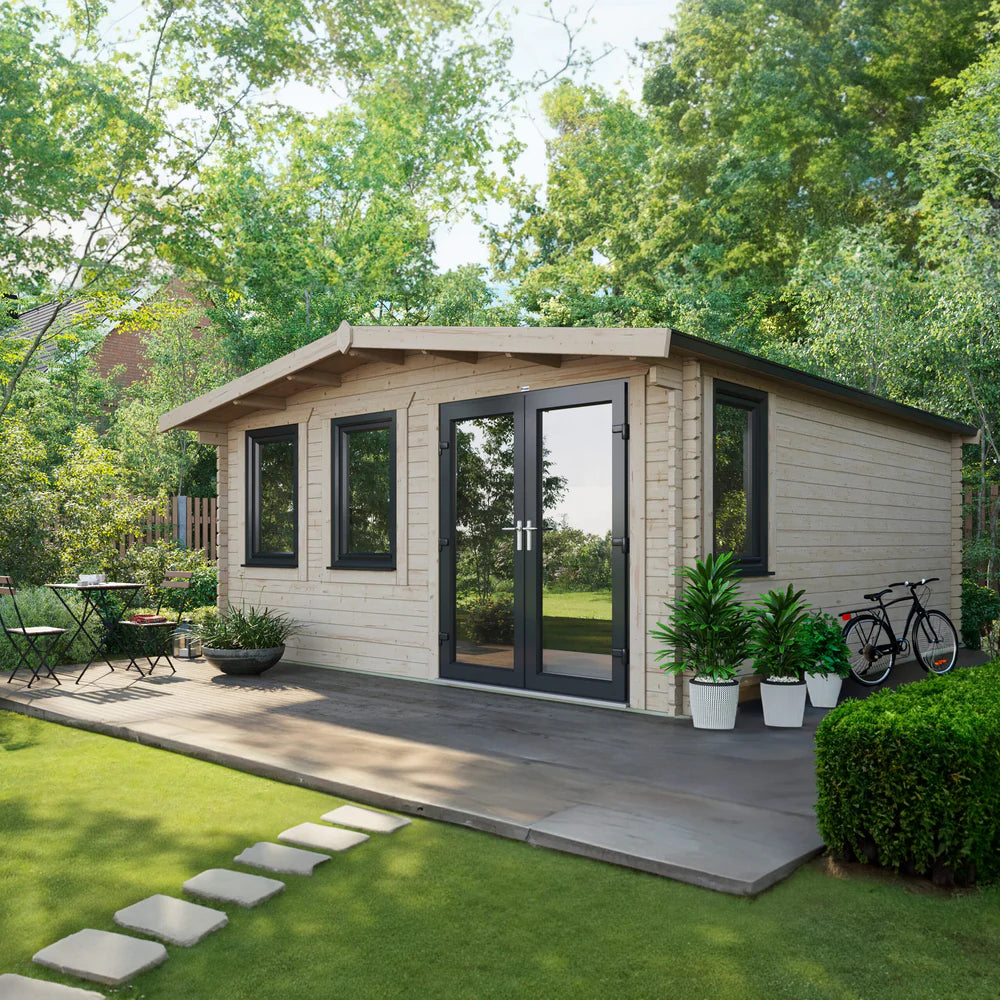 Power Chalet Log Cabin - 44mm