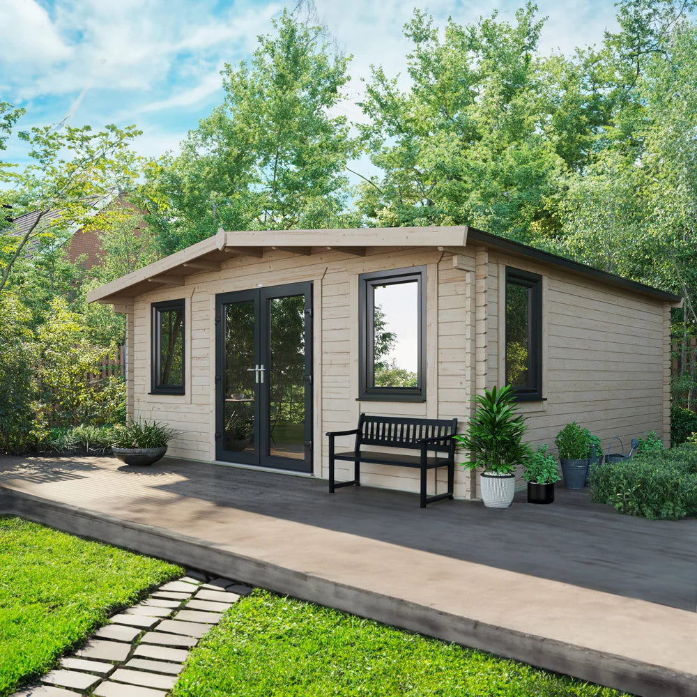 Power Chalet Log Cabin - 44mm