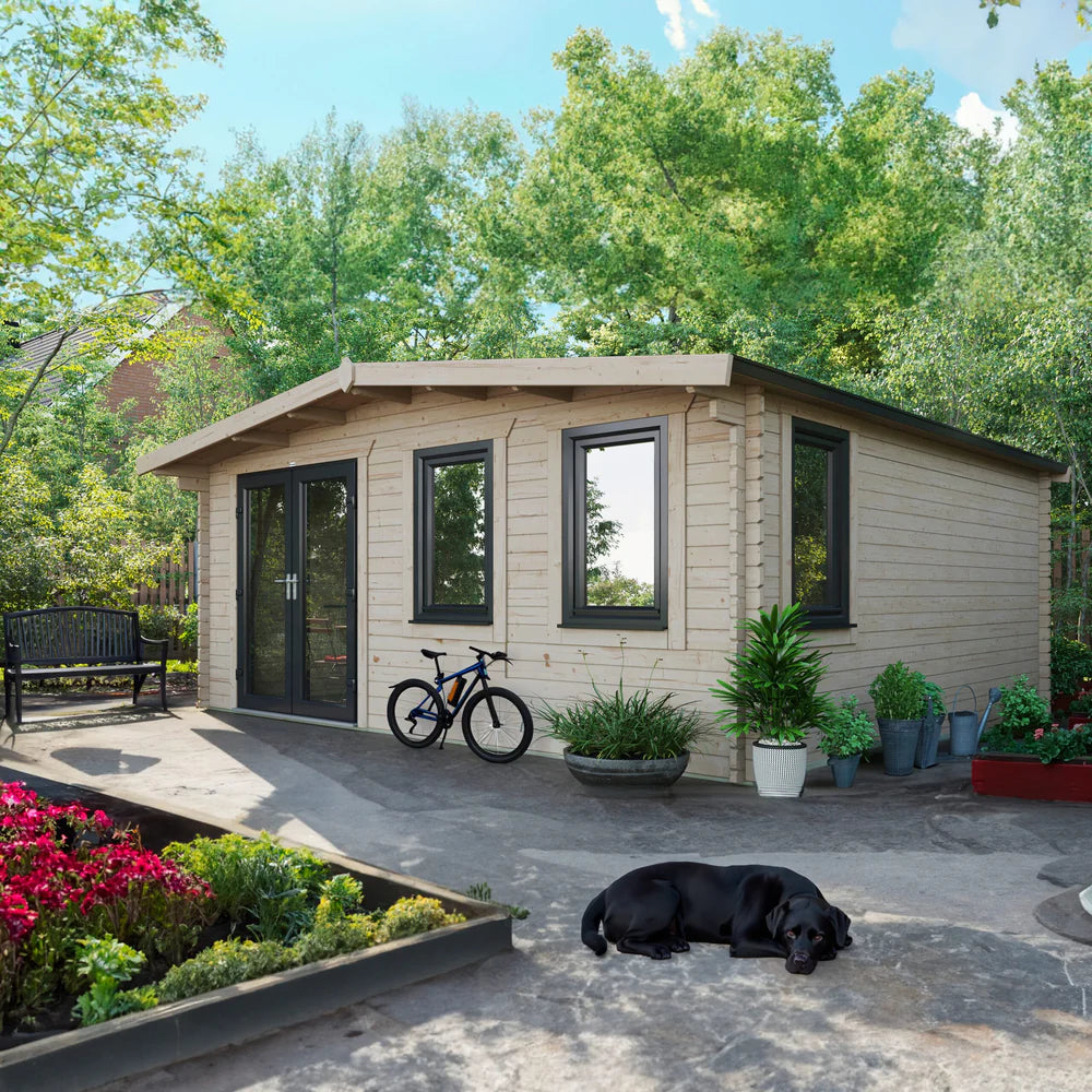 Power Chalet Log Cabin - 44mm