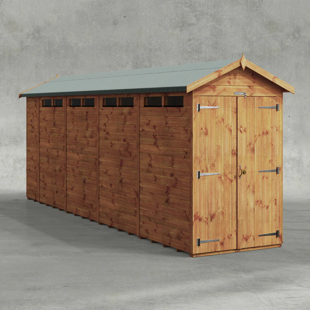Power Security Apex Shed