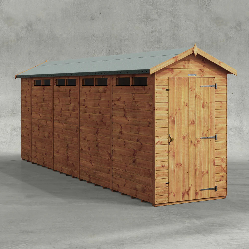 Power Security Apex Shed