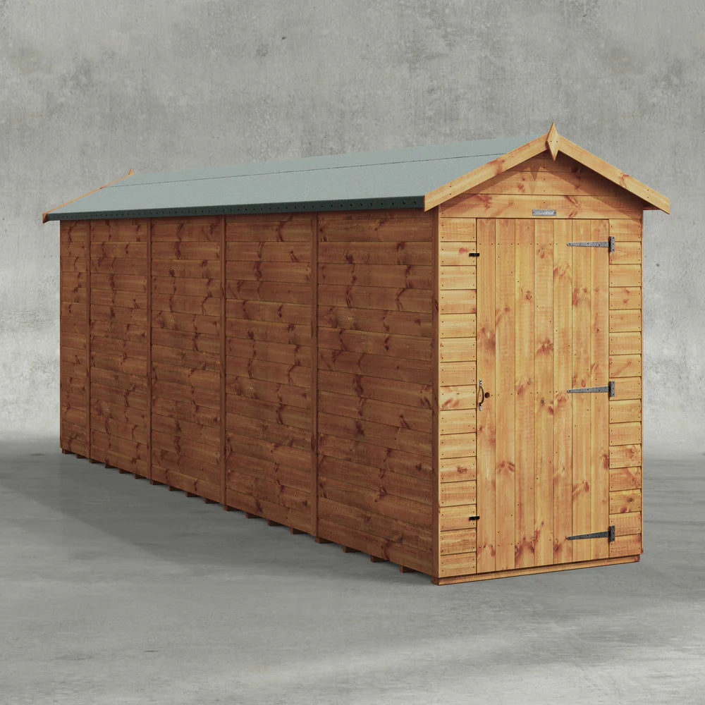 Power Shiplap Apex Shed