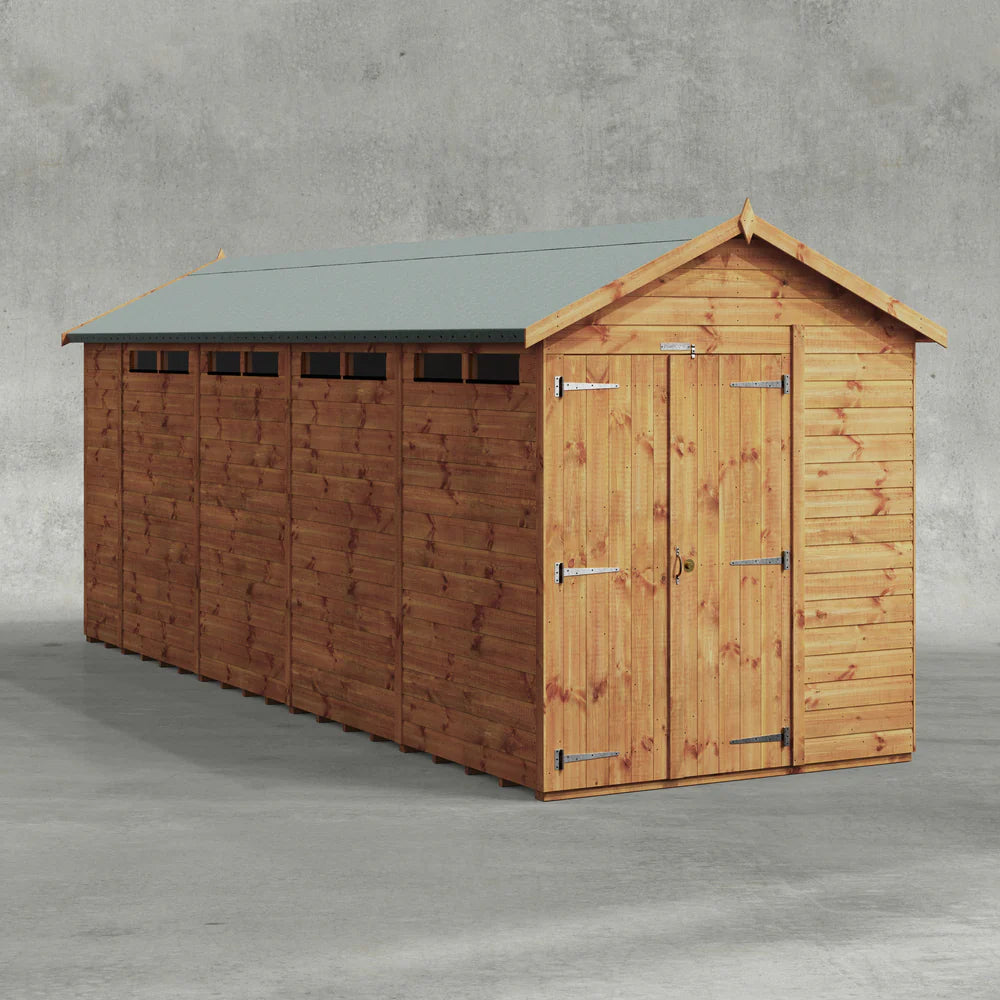 Power Security Apex Shed