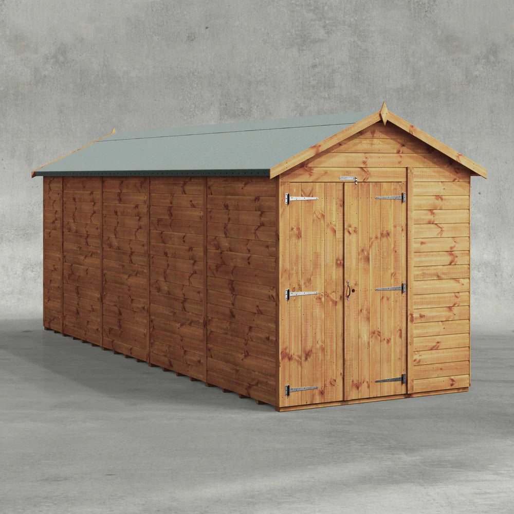 Power Shiplap Apex Shed